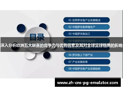 深入分析欧洲五大联赛的竞争力与优势因素及其对全球足球格局的影响 深入分析欧洲五大联赛的竞争力与优势因素及其对全球足球格局的影响