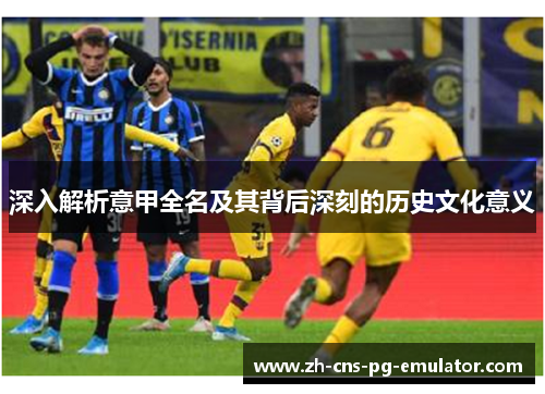 深入解析意甲全名及其背后深刻的历史文化意义 深入解析意甲全名及其背后深刻的历史文化意义